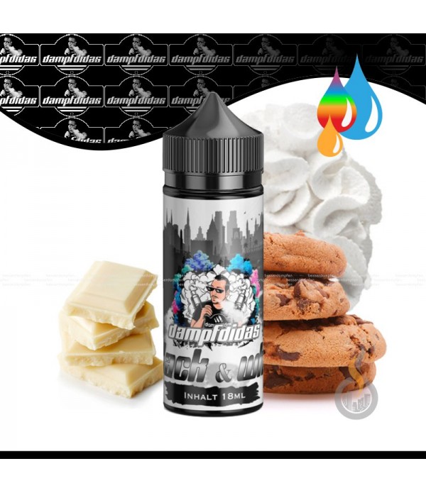 DAMPFDIDAS Black & White Aroma - 18 ml