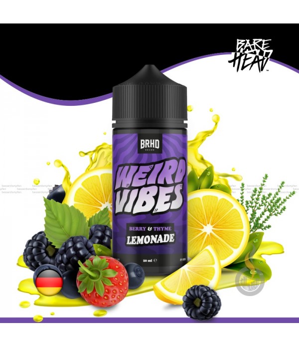 BRHD Barehead Weird Vibes Berry & Thyme Aroma - 20 ml