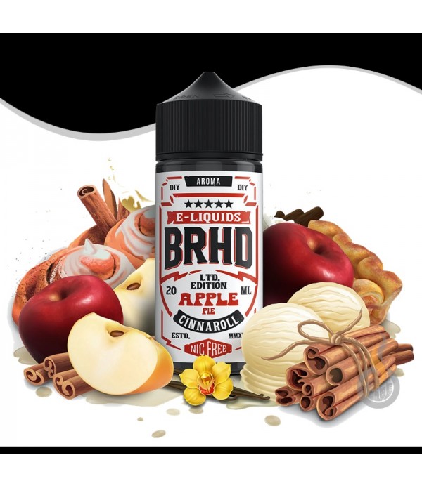 BRHD Barehead Apple Pie Cinnaroll Aroma - 20 ml