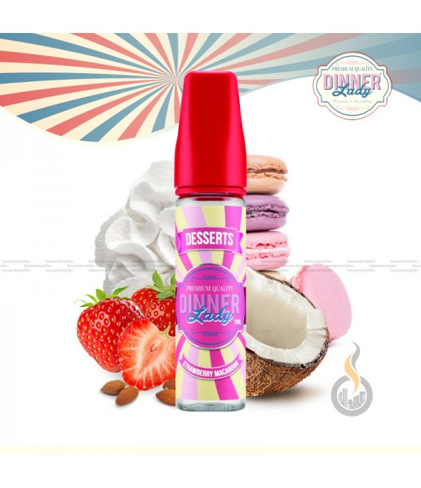 DINNER LADY DESSERT Strawberry Macaroon Aroma - 20...