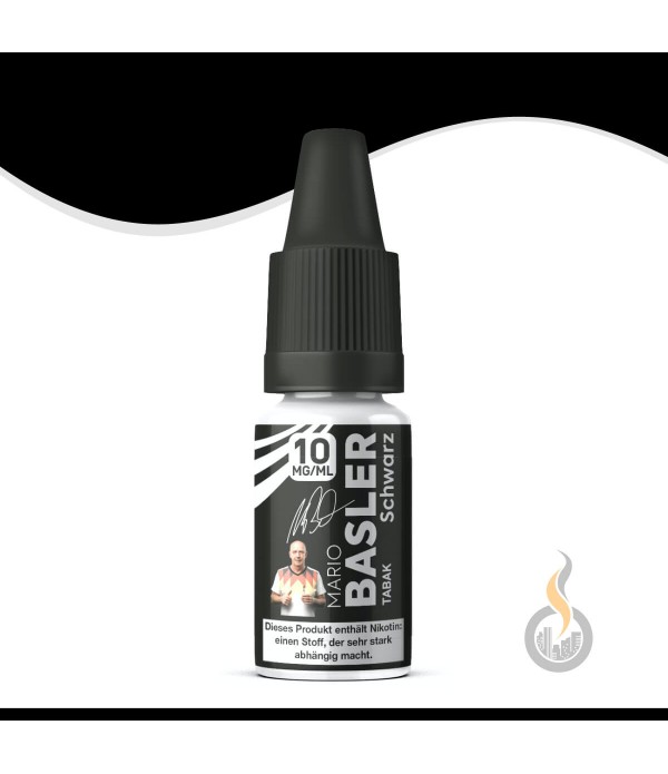 MARIO BASLER - Schwarz - Tabak Liquid - 10 ml
