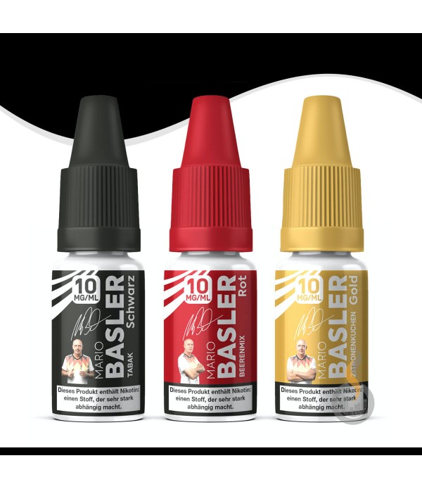 MARIO BASLER Mixpack ­- Schwarz - Rot - Gold - 30 ml