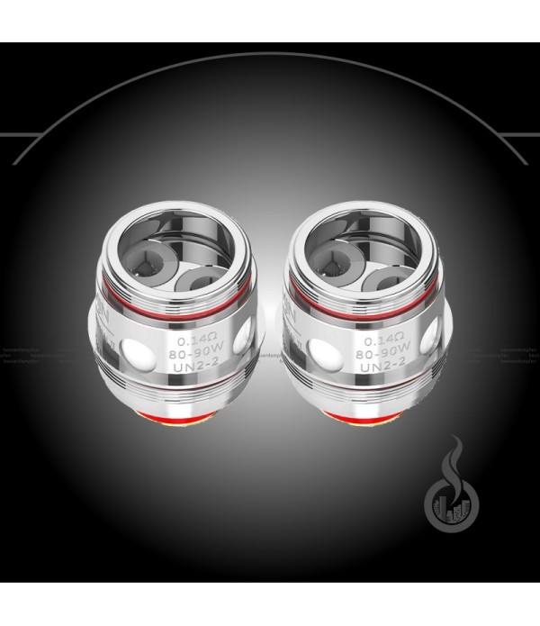 2x UWELL Valyrian 2 UN2-2 Dual Meshed Coil - 0.14 ...