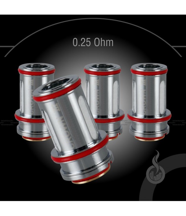 4x UWELL Crown 3 Ersatz Coils - 0.25 Ohm