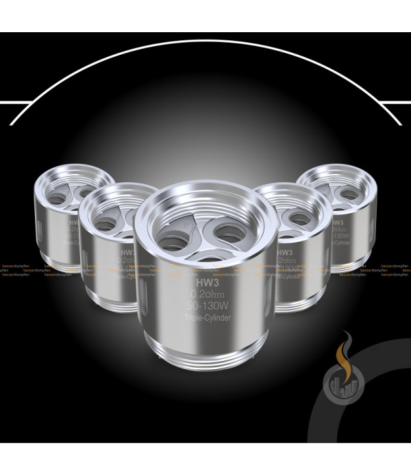 5x Eleaf ELLO HW3 TRIPLE Cylinder Coils - 0.2 Ohm