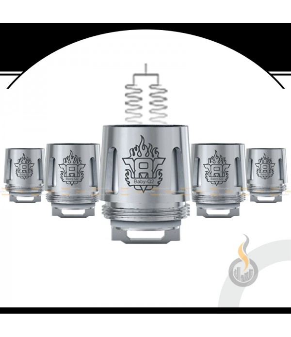 5x SMOK V8 BABY Q2 Dual Core - Ersatz Coils