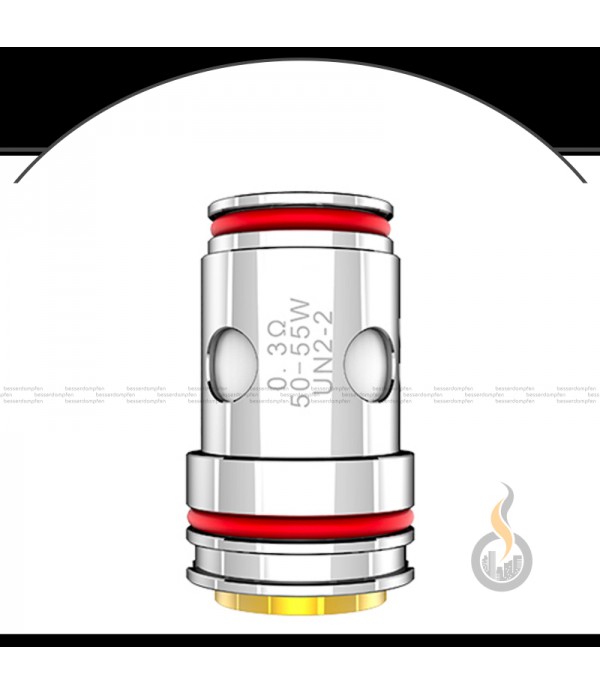 4x UWELL Crown 5 UN2-2 Meshed-H Coil - 0.3 Ohm