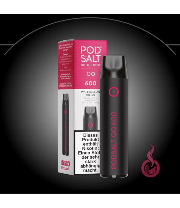 Pod Salt Go 600 Einweg E-Zig Watermelon Breeze