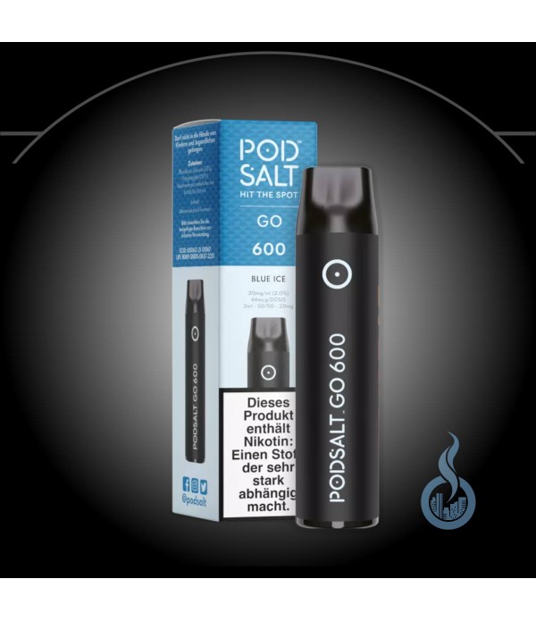 Pod Salt Go 600 Einweg E-Zig Blue Ice