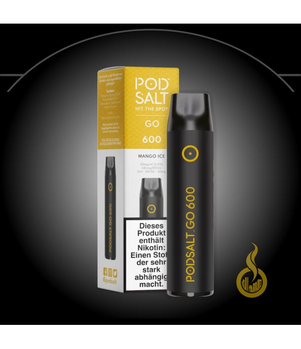 Pod Salt Go 600 Einweg E-Zig Mango Ice