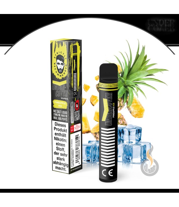 Undercover Vapes by Samra Einweg E-Zig - Pineapple Ice