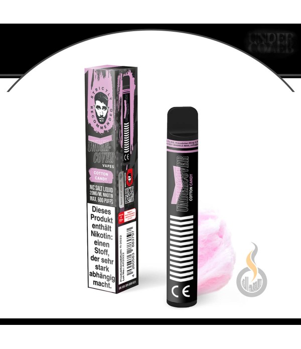 Undercover Vapes by Samra Einweg E-Zig - Cotton Candy