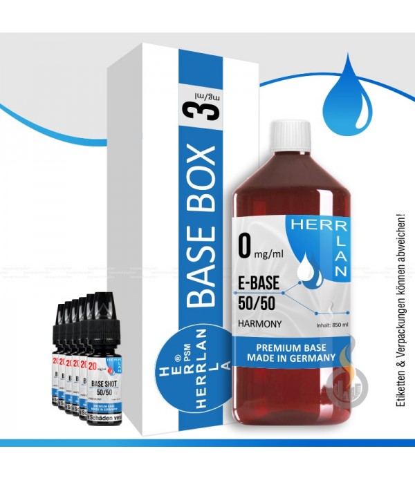 HERRLAN Base Box 3 mg - 1 Liter